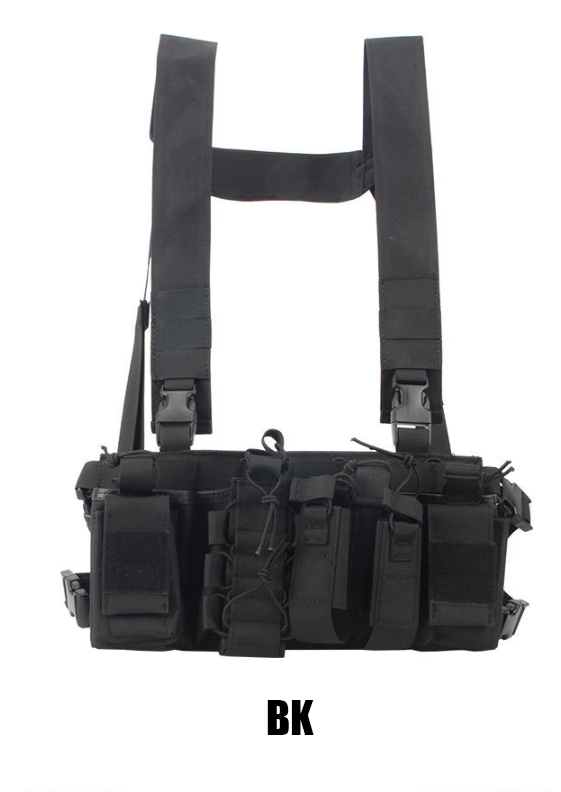 Black chest rig