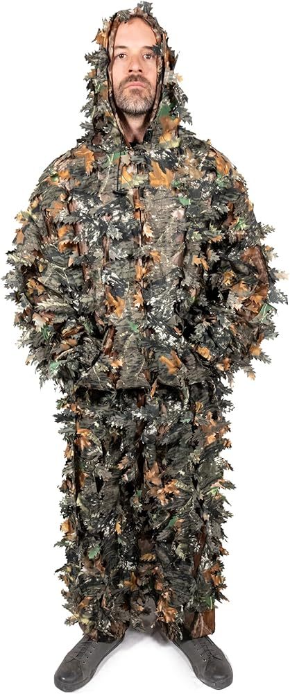 Deer Hunting Ghillie Suit full front view